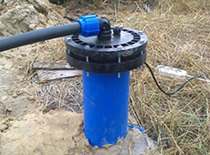 Скважина: ПВХ-труба 140 мм