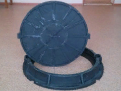 Люк полимерпесчаный для колодца